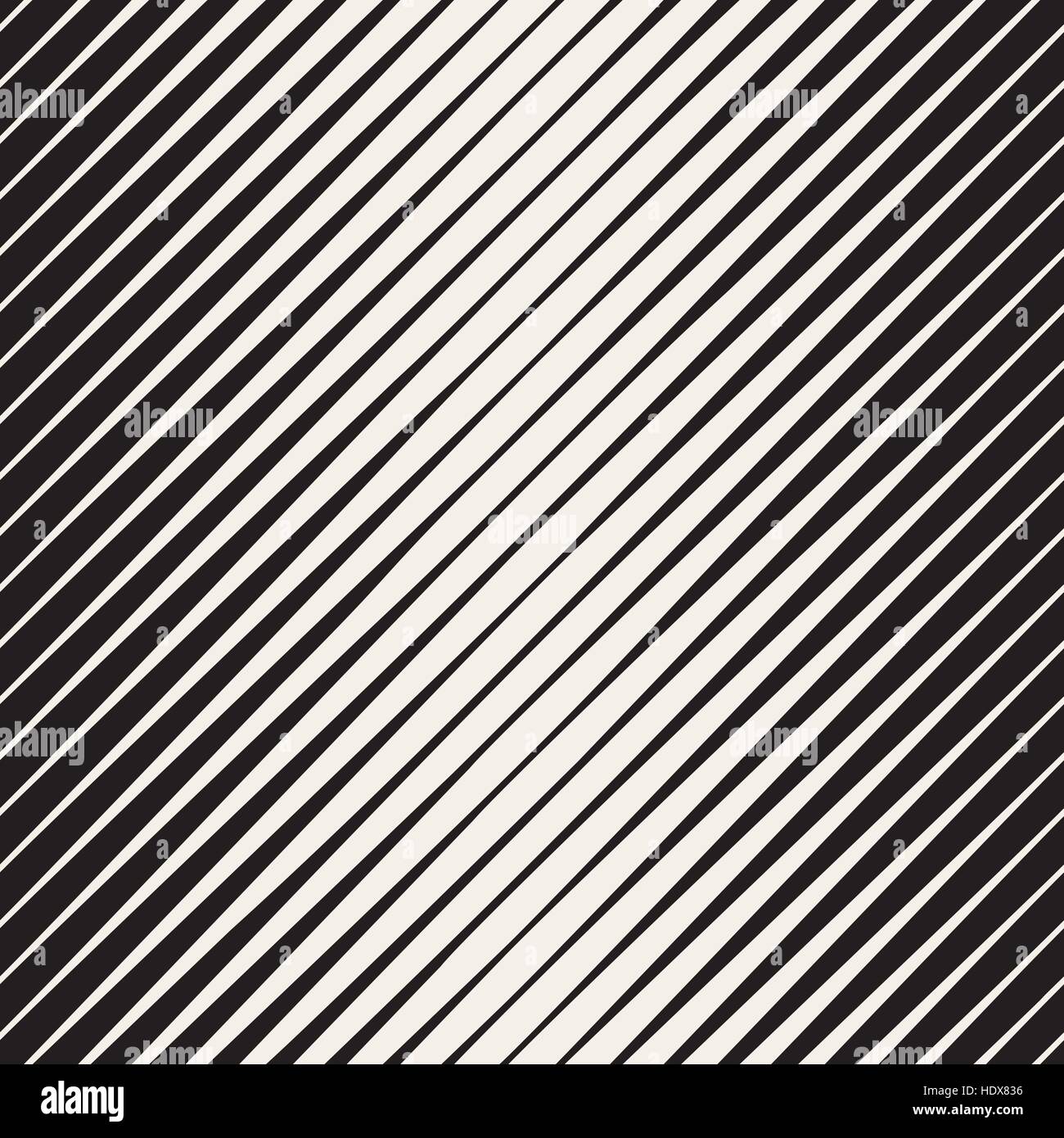 Vector Seamless Black and White Halftone Diagonal Stripes Pattern Stock ...