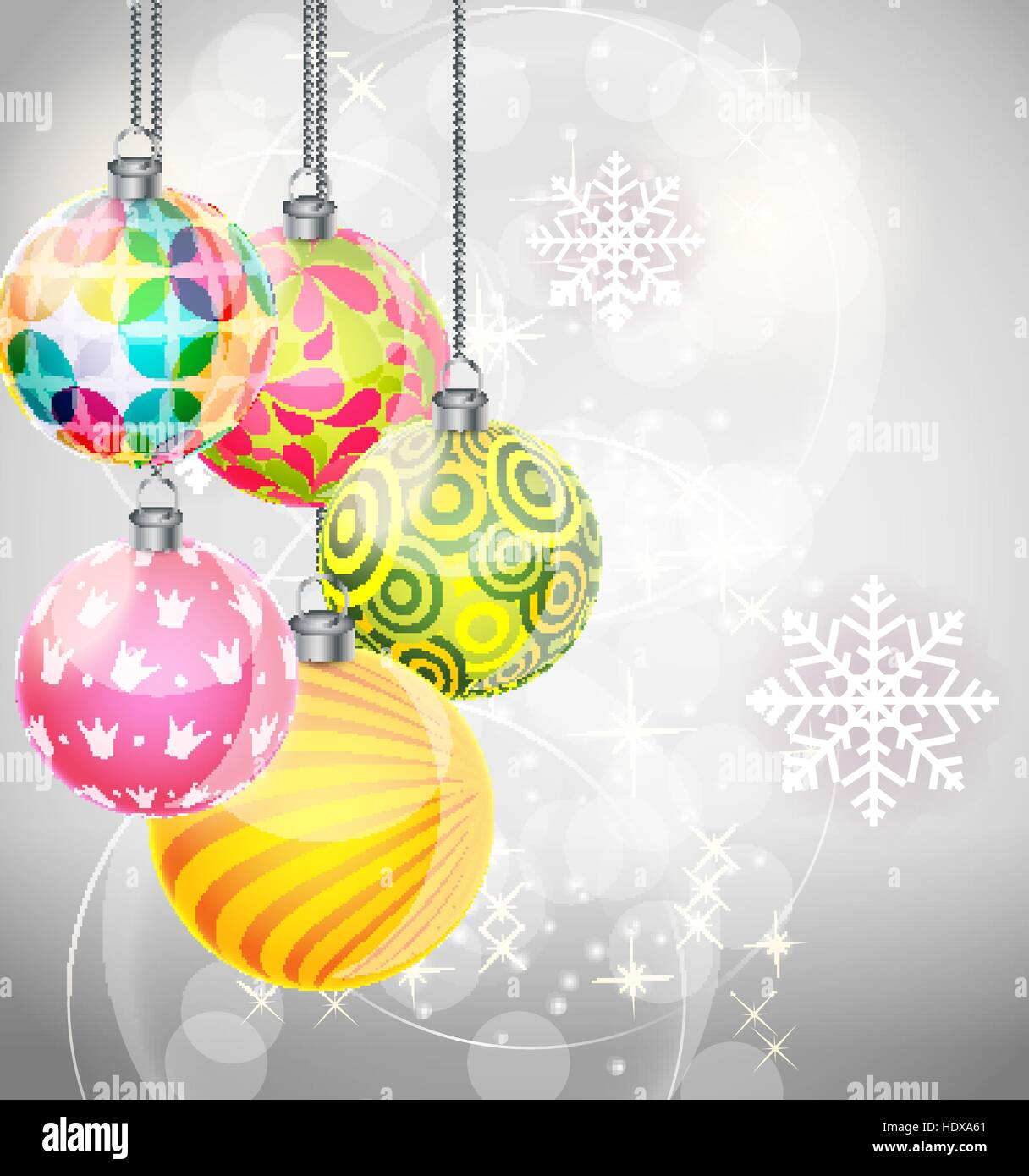 Abstract beauty Christmas and New Year background. Vector Illust Stock ...