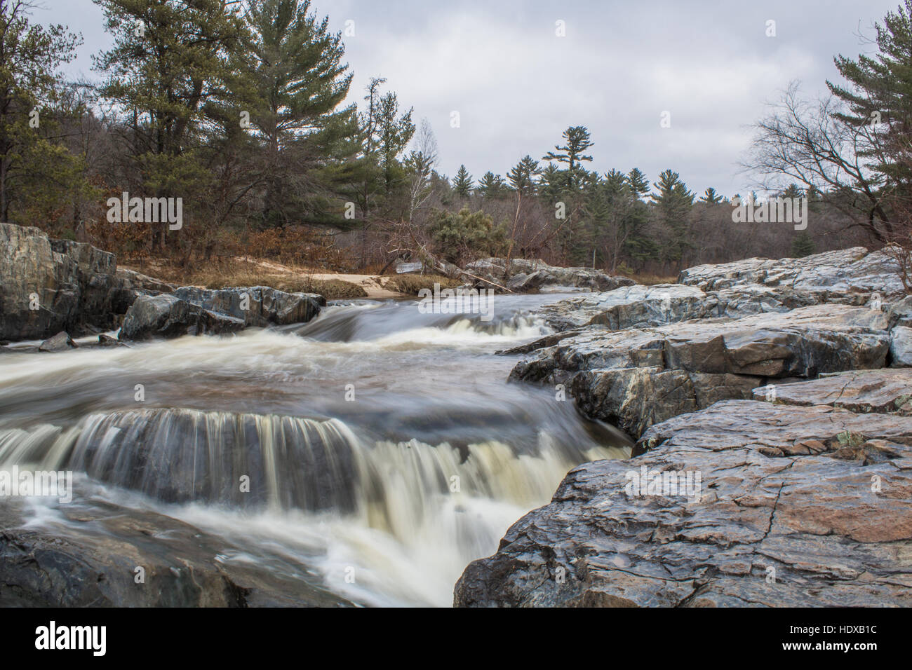 Big Falls near Eau Claire Wi Stock Photo Alamy Big Falls near Eau Claire Wi Stock Photo Alamy