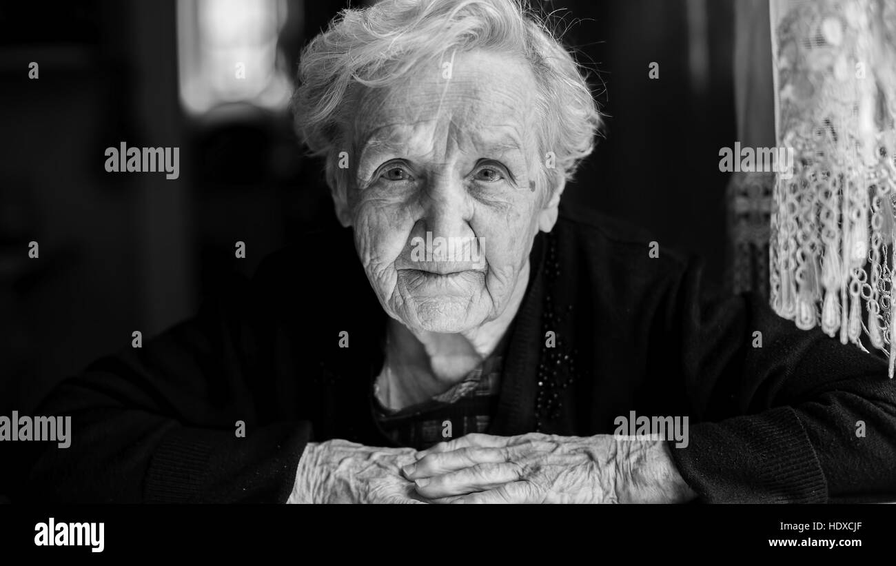 Attractive mature Black and White Stock Photos & Images - Alamy