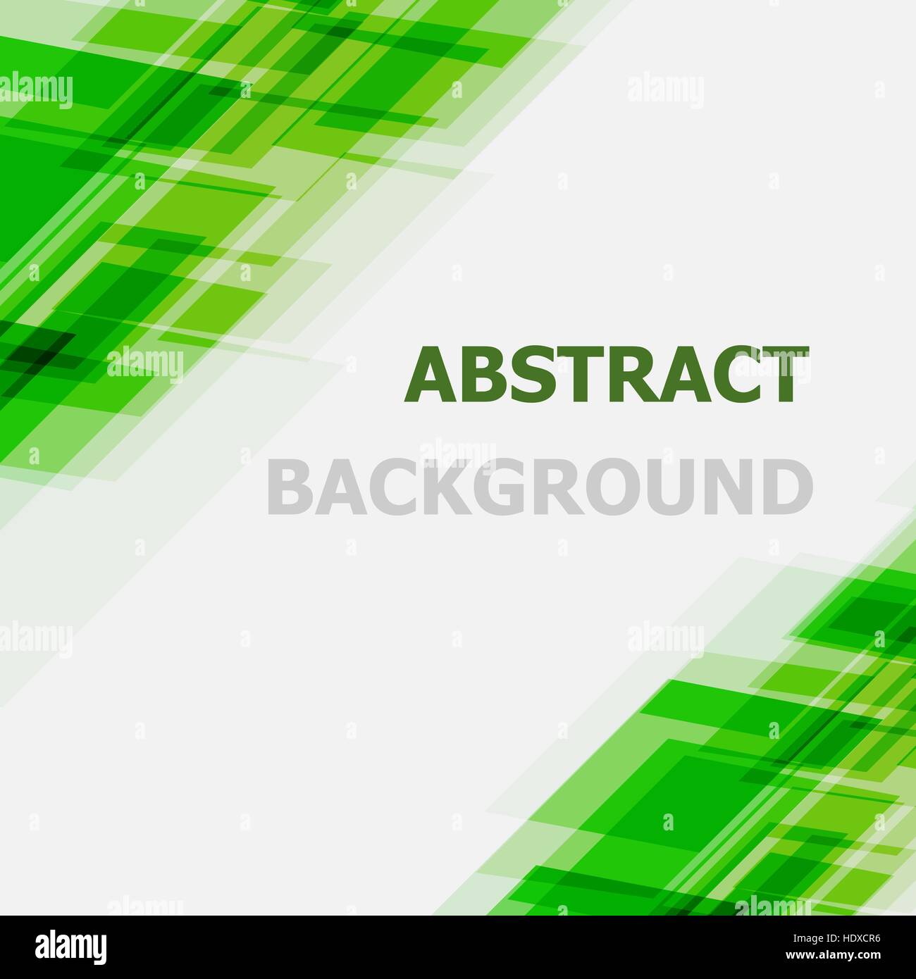 Abstract green geometric overlapping background, stock vector Stock ...