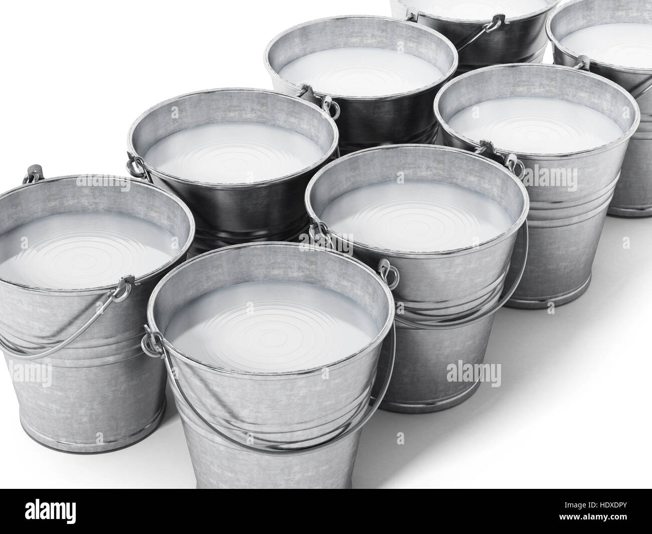 Milk Bucket Stock Photos & Milk Bucket Stock Images - Alamy