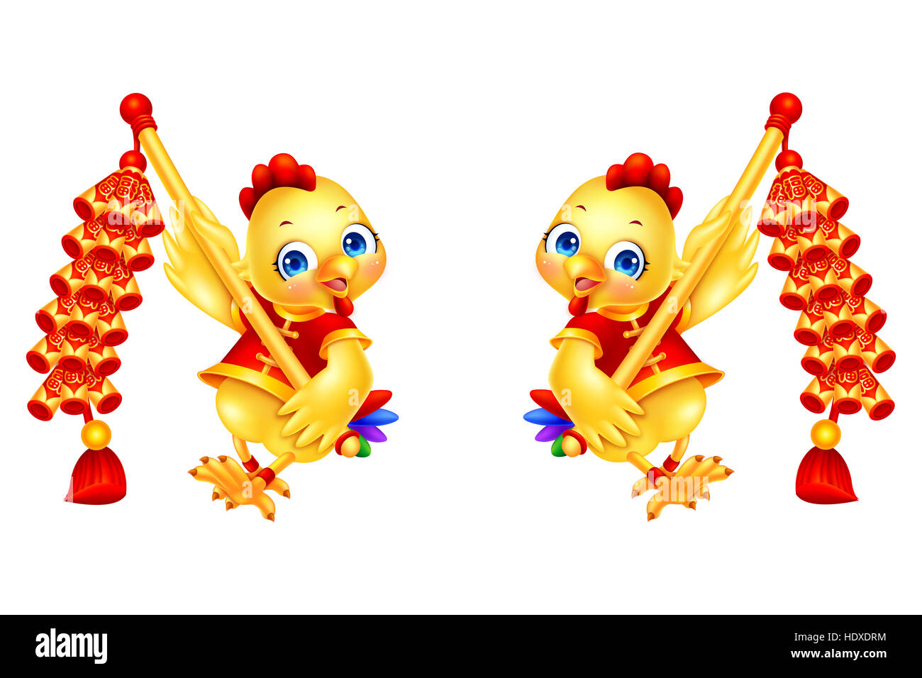 Illustration chicken Stock Photo