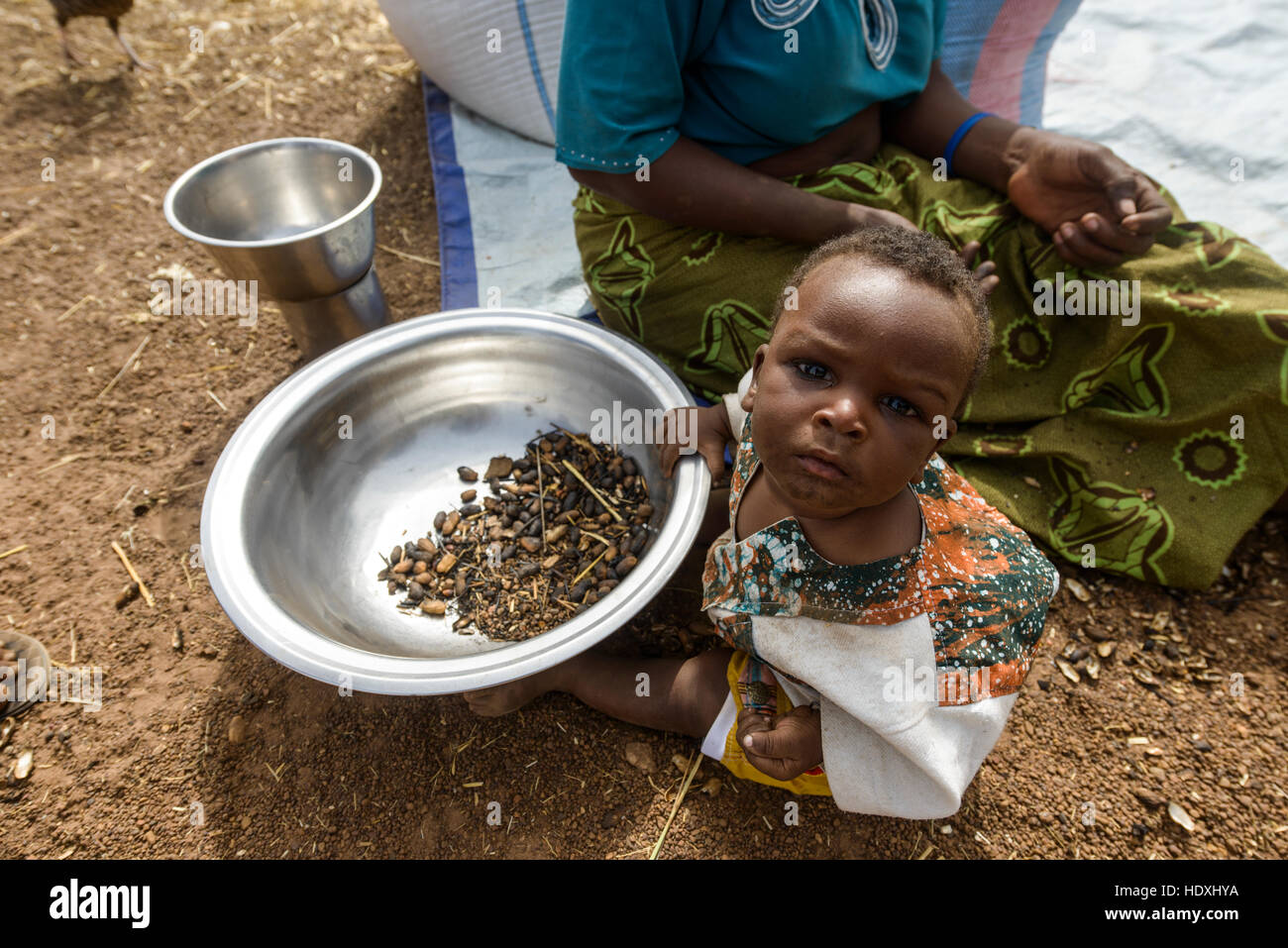 Village life of Northern Togo Stock Photo