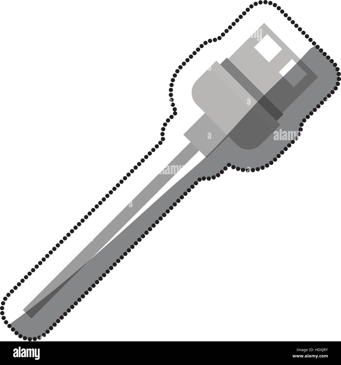 Isolated cable design Stock Vector Image & Art - Alamy