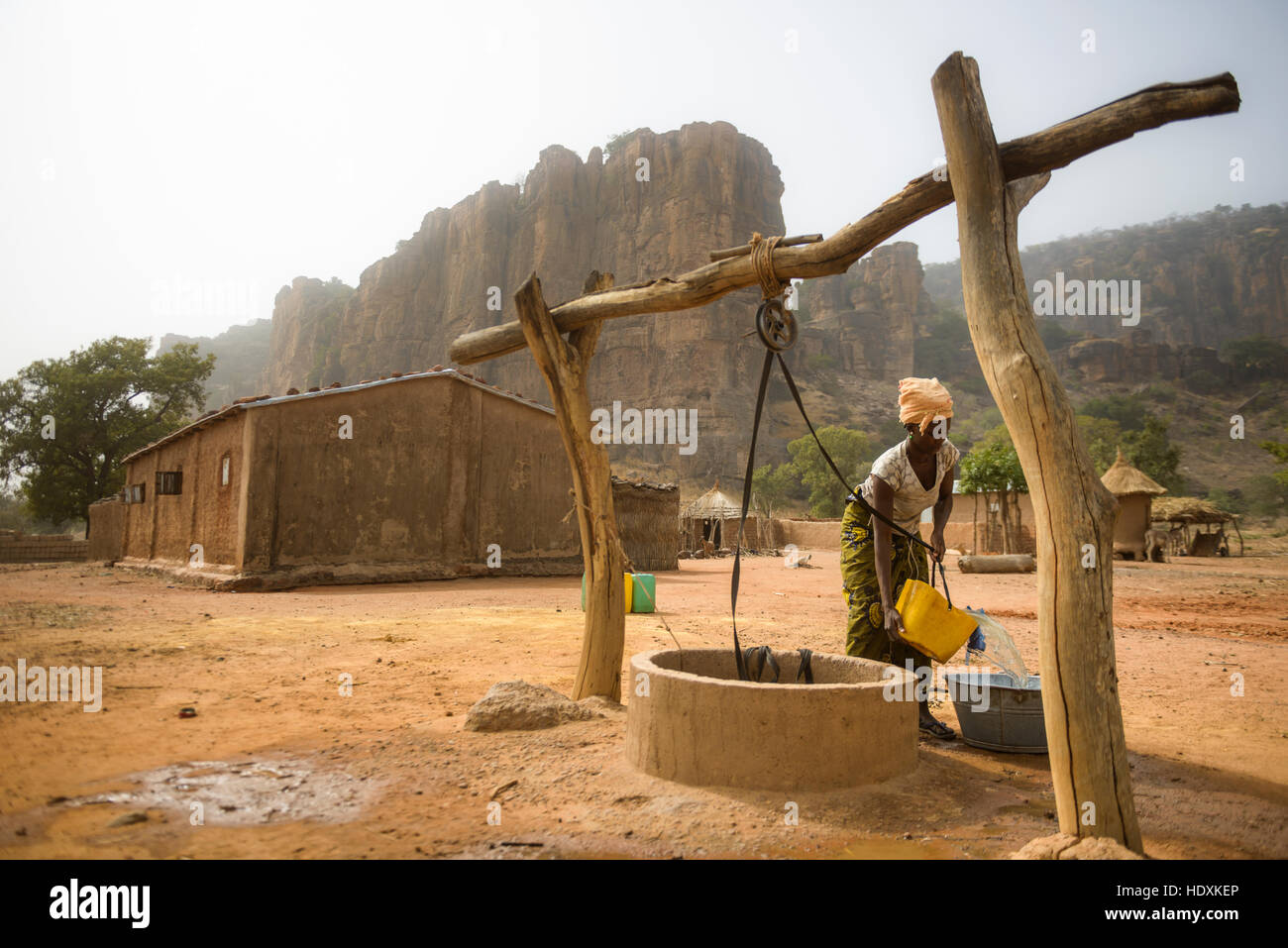 Village life in rural Mali, Stock Photo