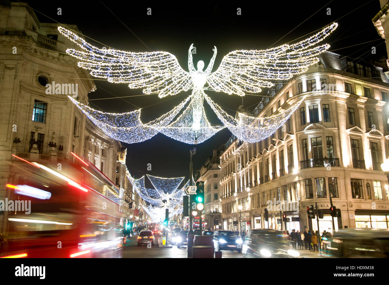 Christmas Lights, London 2016 Stock Photo Alamy