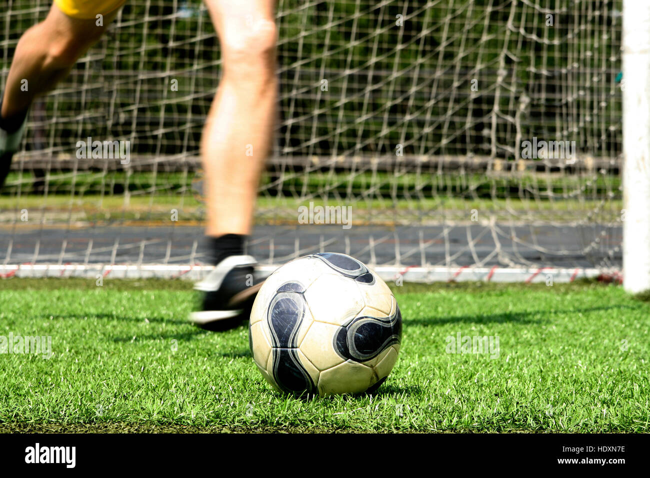 Goalkeeper net hires stock photography and images Alamy