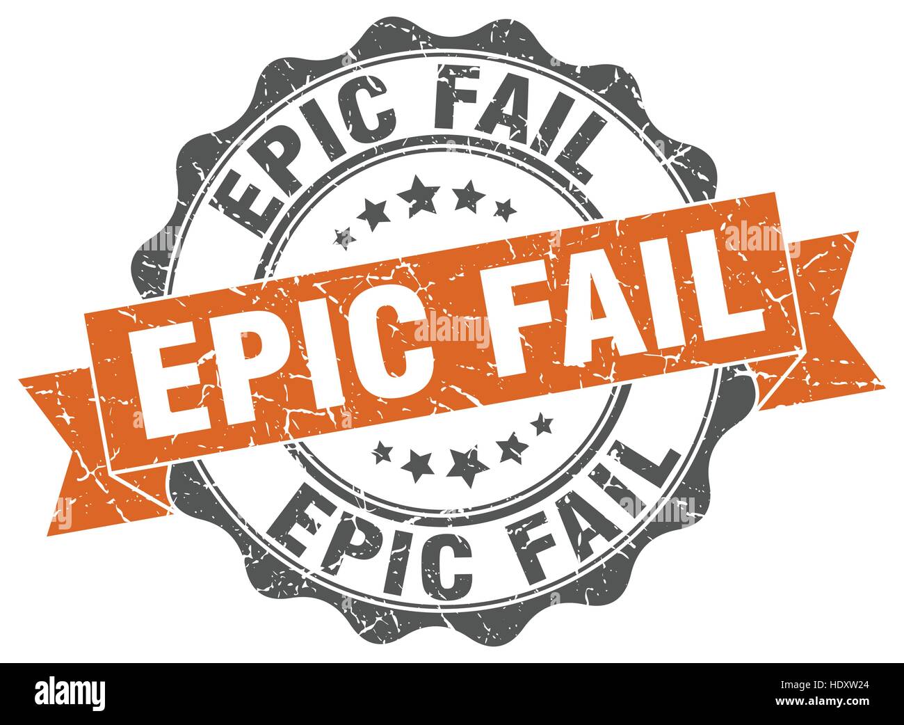 epic fail stamp. sign. seal Stock Vector Image & Art - Alamy