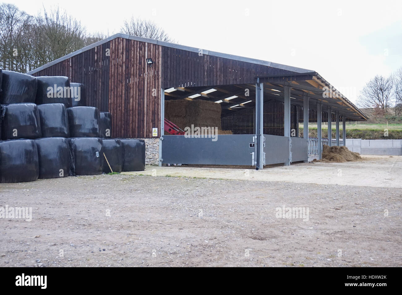 A small livestock farm, Peak District, Derbyshire, England Stock Photo Alamy