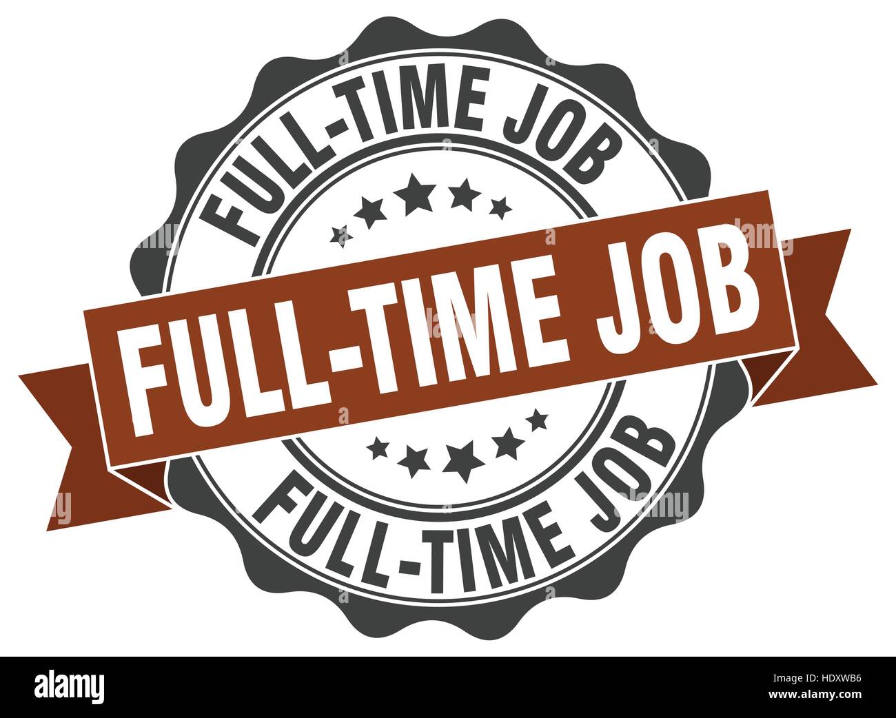 fulltime job stamp. sign. seal Stock Vector Image & Art Alamy