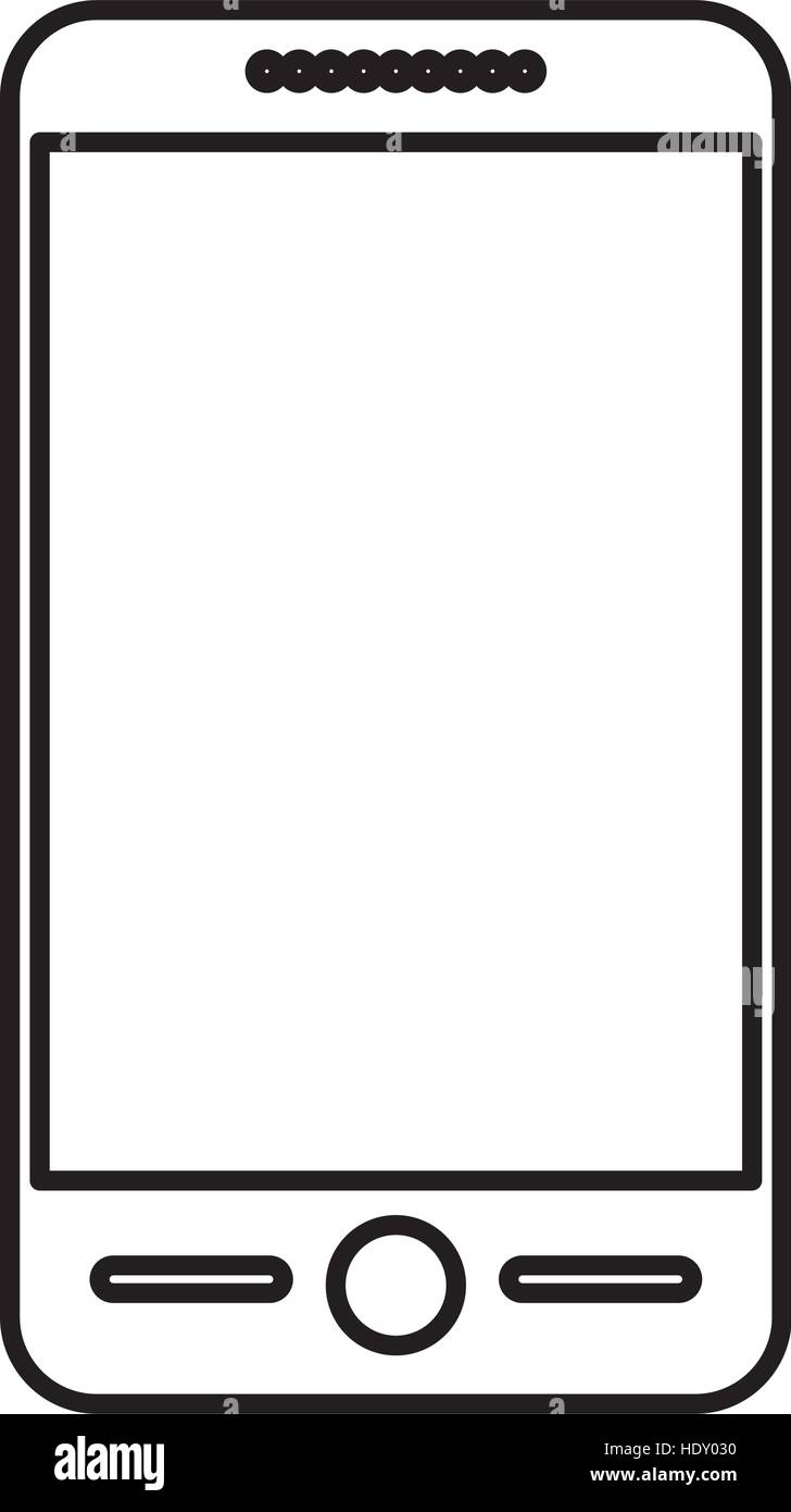 Isolated smartphone device design Stock Vector Image & Art - Alamy