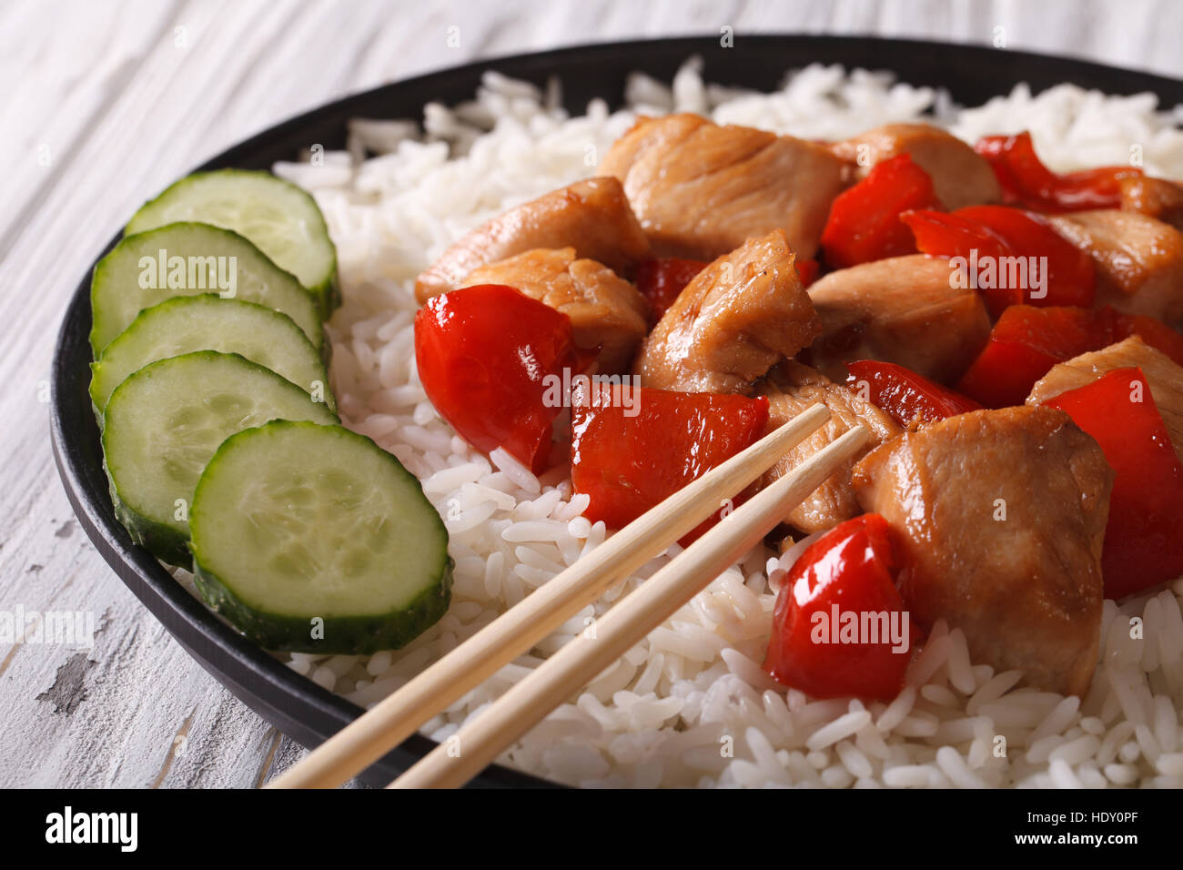 Singapore Hainan Chicken Rice High Resolution Stock Photography and ...