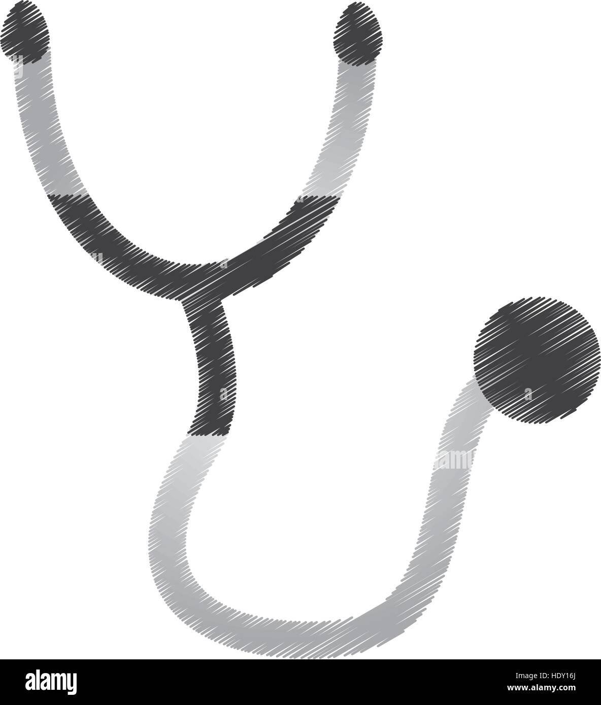 stethoscope medical device icon vector illustration design Stock Vector ...