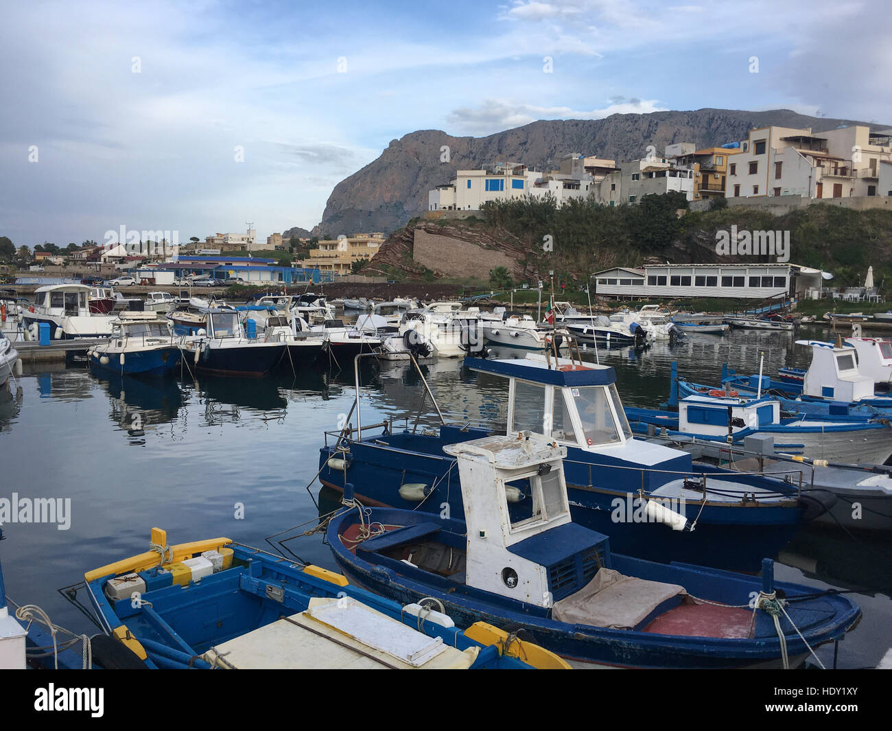 Terrasini in Sicily, Italy Stock Photo Alamy