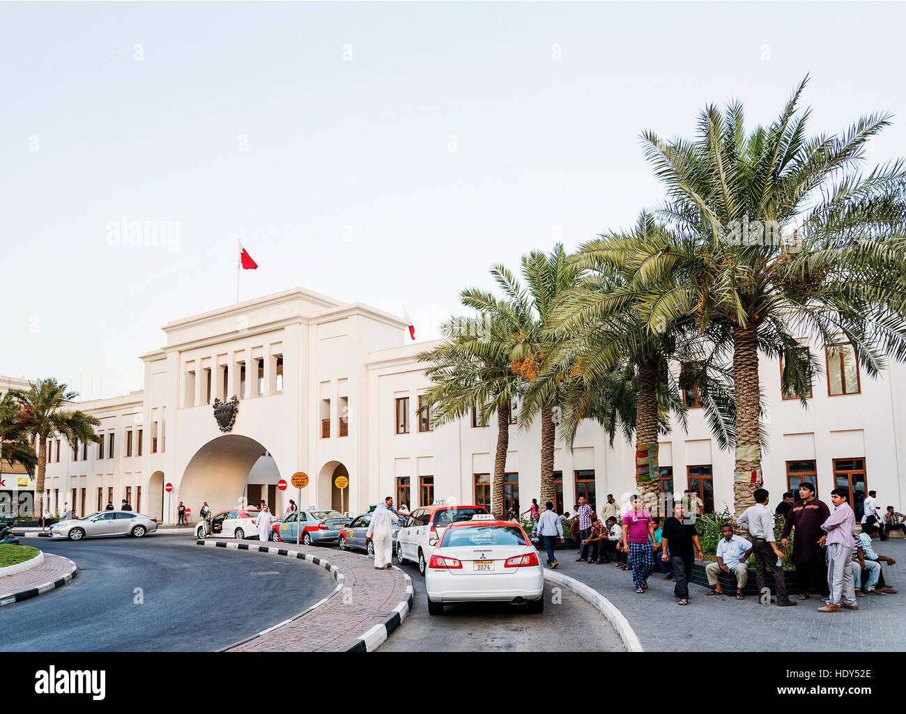 bab al bahrain landmark in central manama city bahrain Stock Photo