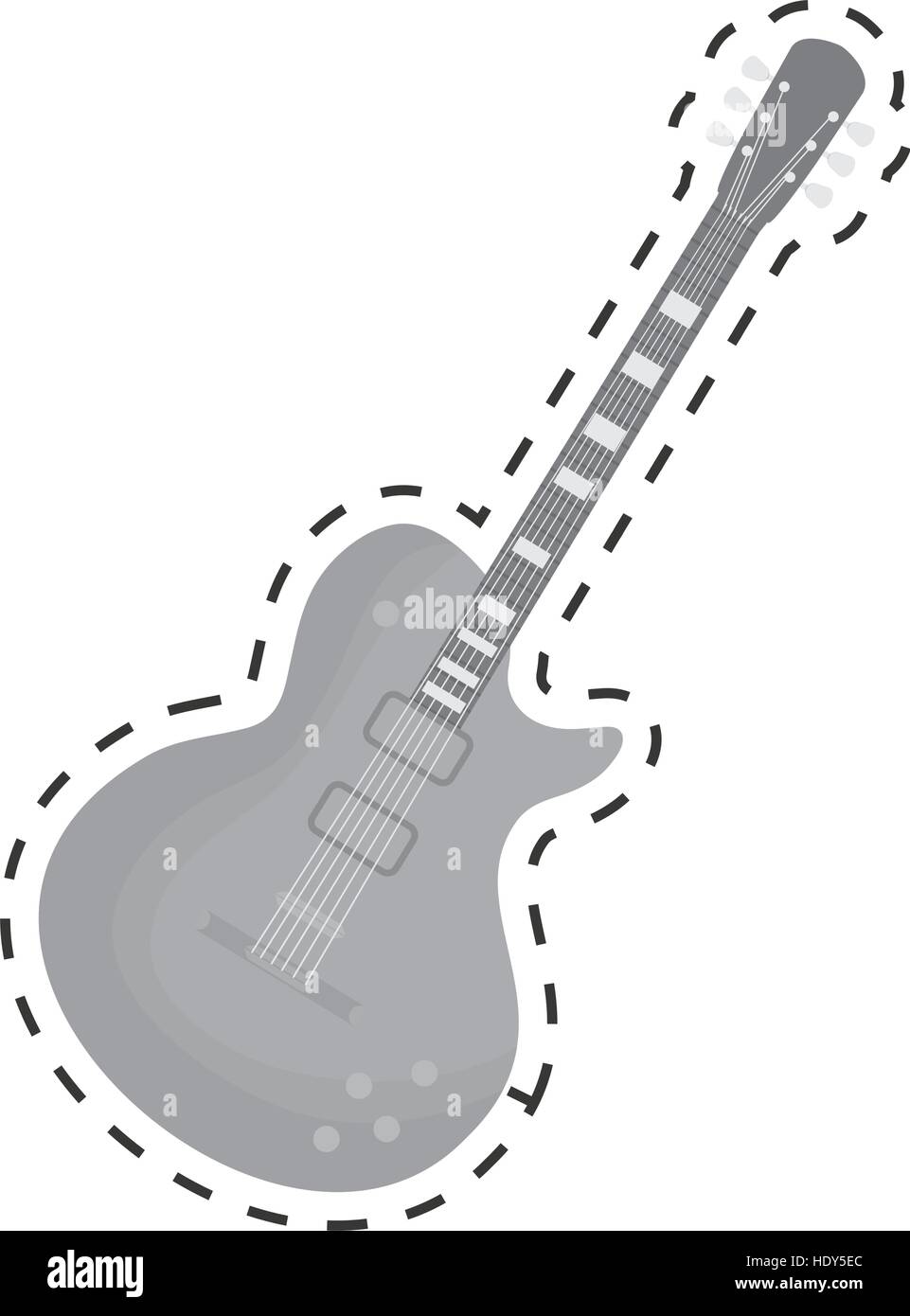 electric guitar icon image vector illustration design Stock Vector