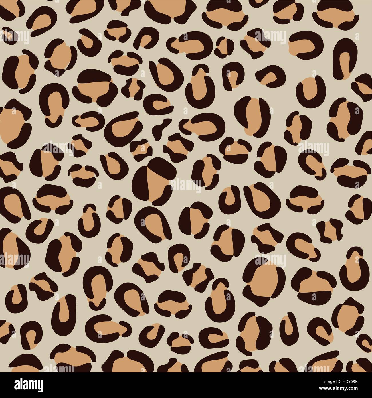 leopard animal print pattern image vector illustration design Stock ...