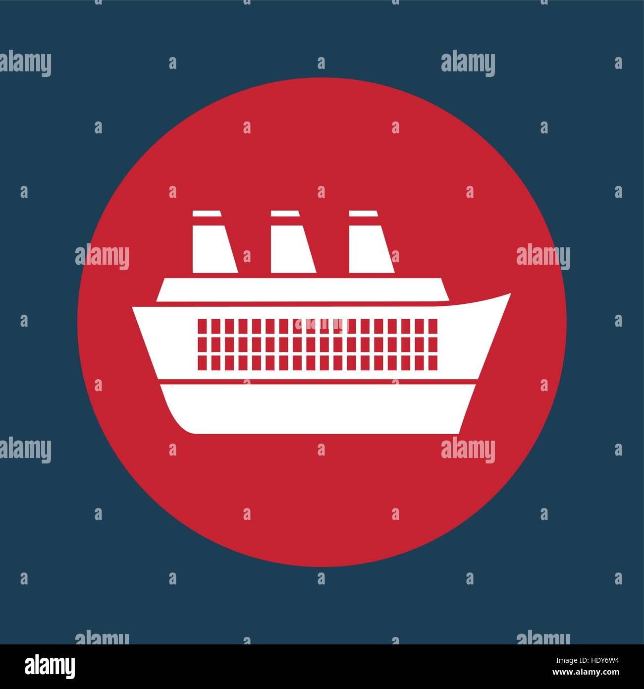 cruise ship icon image vector illustration design Stock Vector Image ...