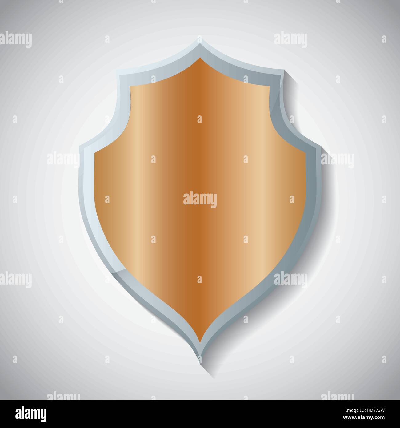 shield metallic finish icon image vector illustration design Stock ...