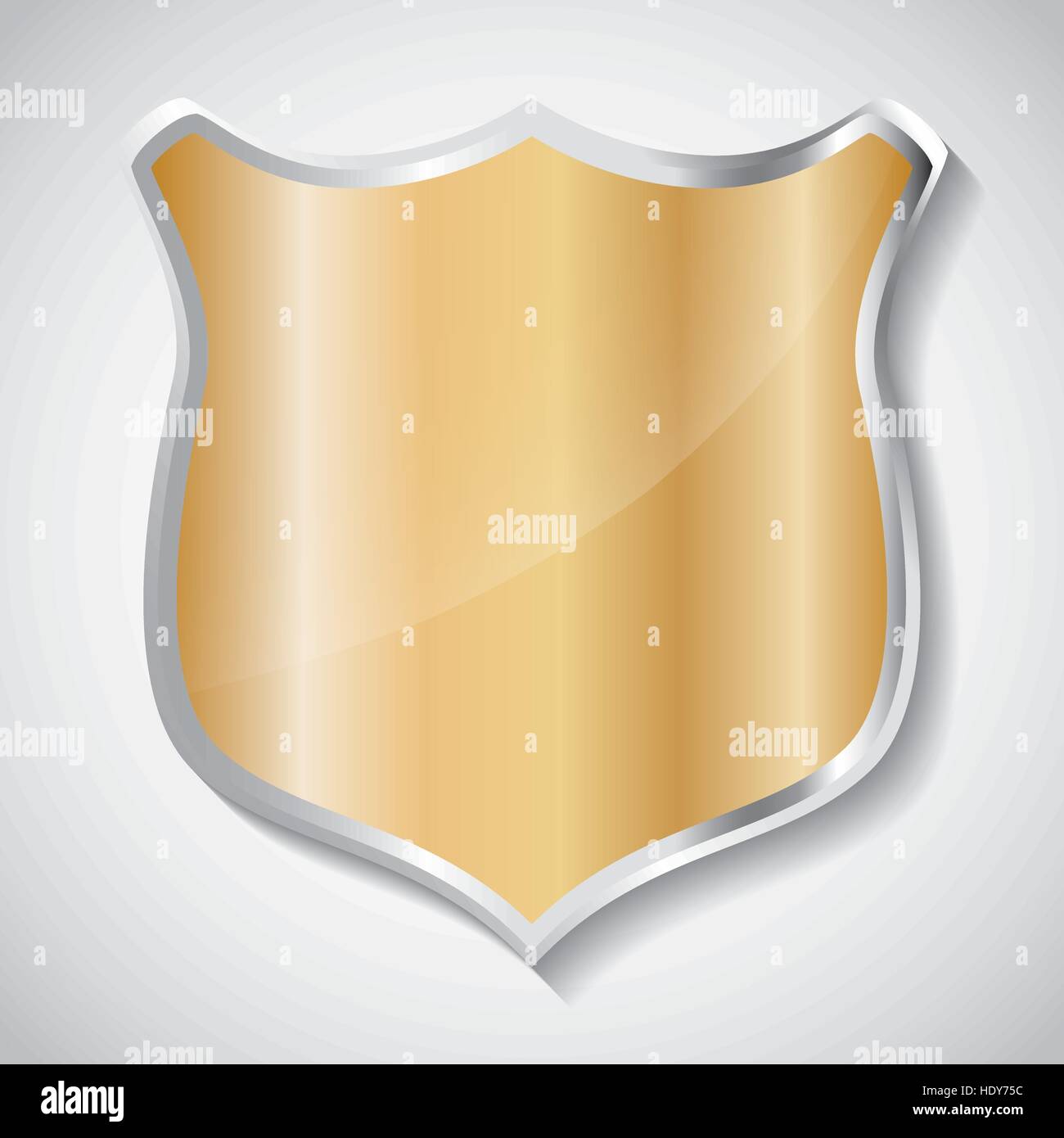 shield metallic finish icon image vector illustration design Stock ...