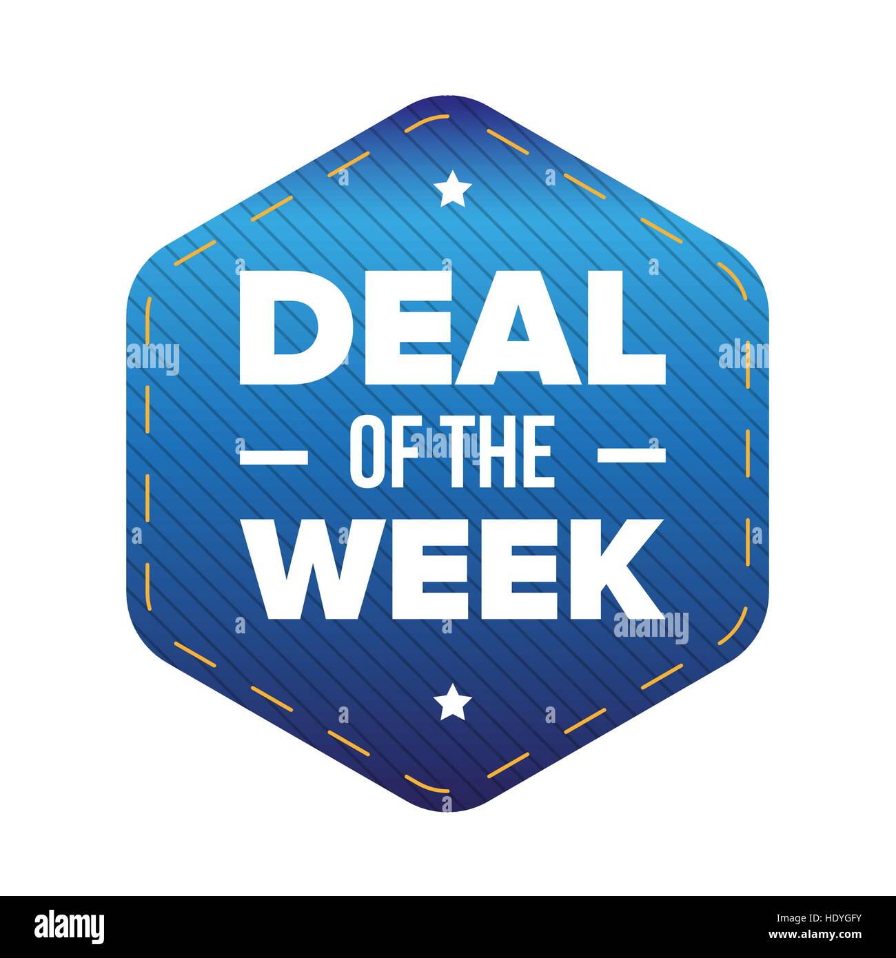 Deal of the Week vector Stock Vector Image & Art - Alamy