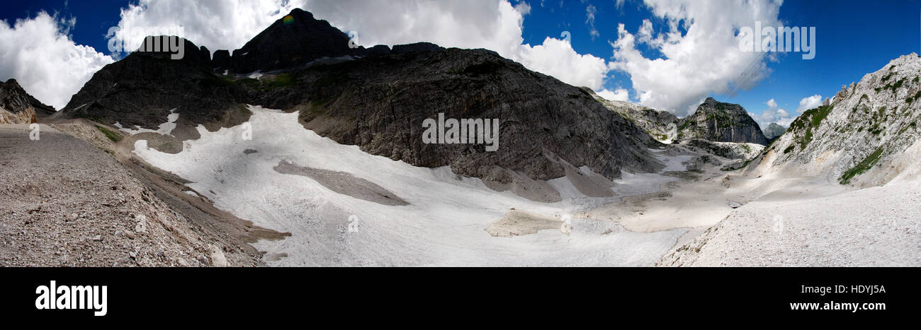 Panorama:  Impressionen: julische Alpen/ Julic Alps, Slowenien. Stock Photo