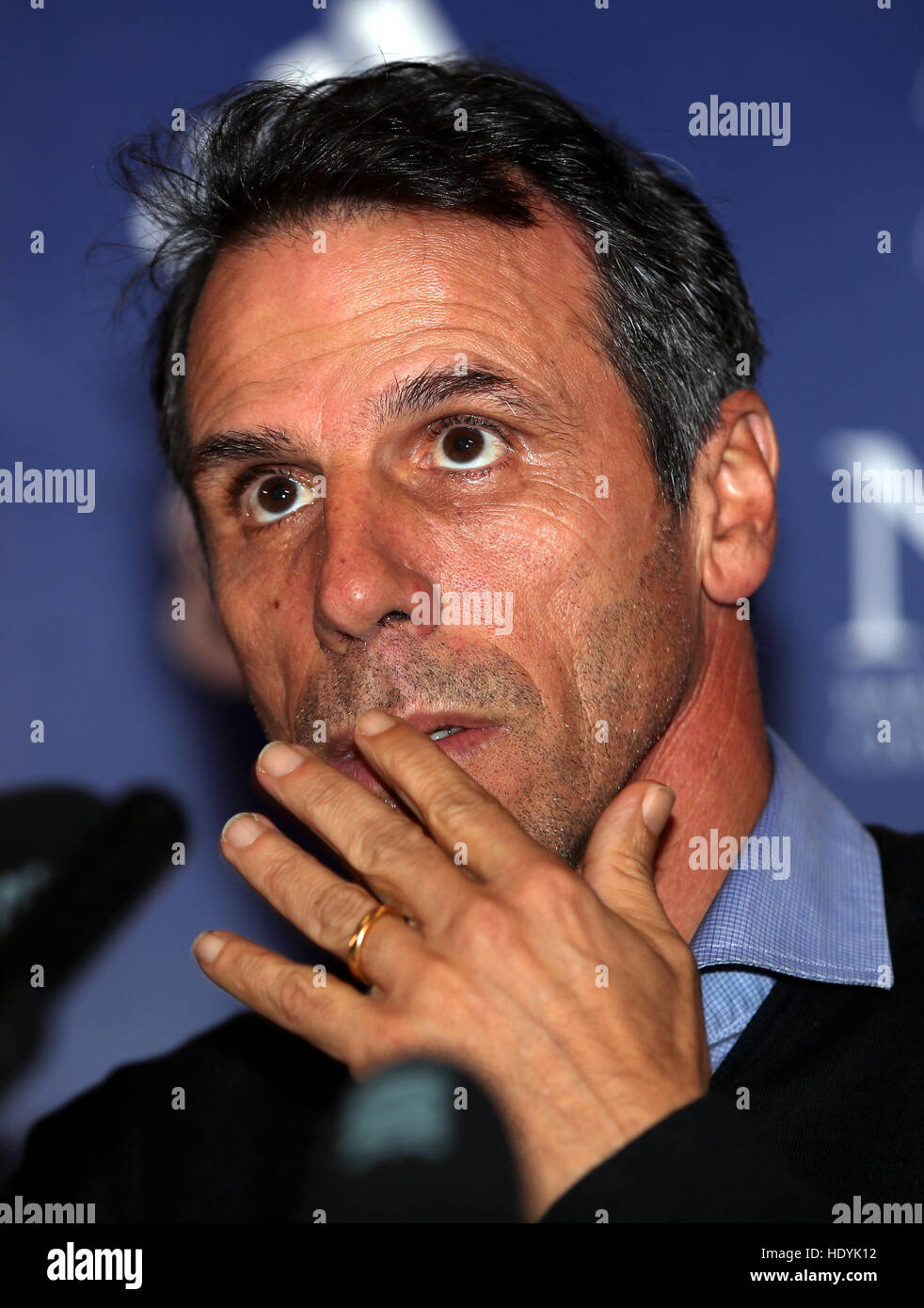 Birmingham City Manager Gianfranco Zola Hi-res Stock Photography And ...