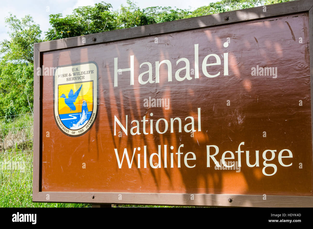 Hanalei Kauai Sign High Resolution Stock Photography and Images - Alamy