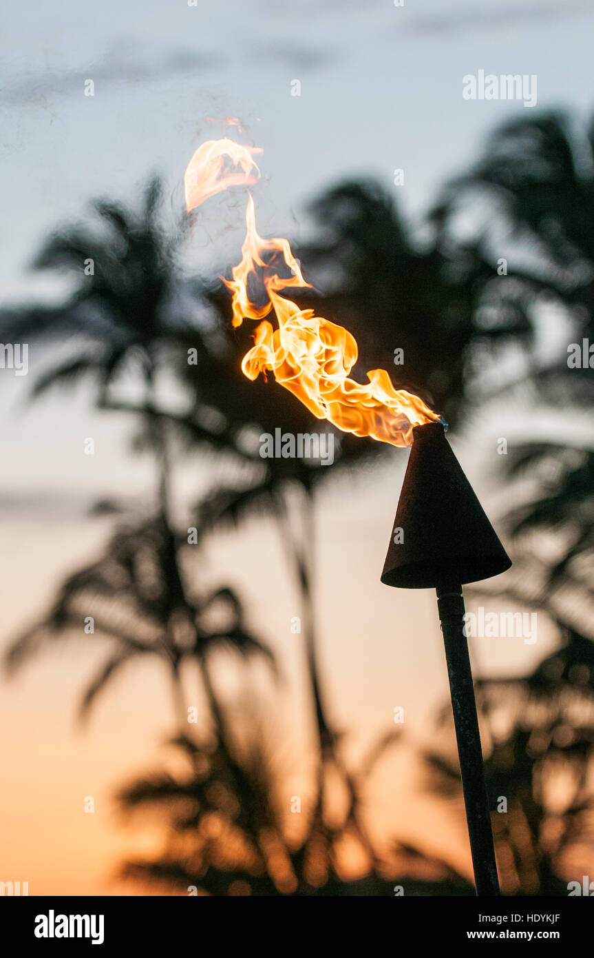 Tiki torch hires stock photography and images Alamy