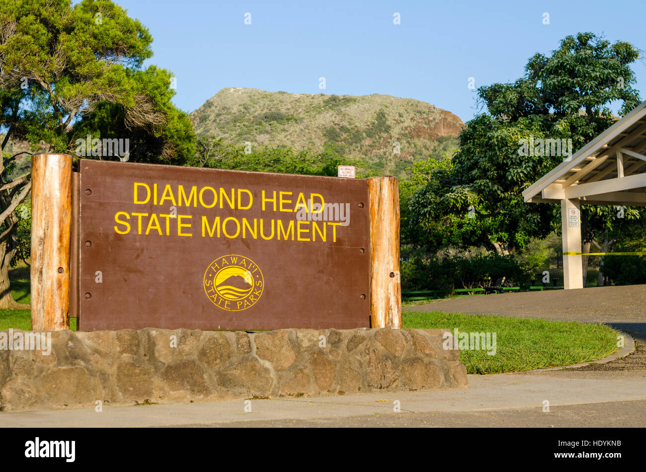 Diamond Head State Monument (Leahi Crater), Honolulu, Oahu, Hawaii