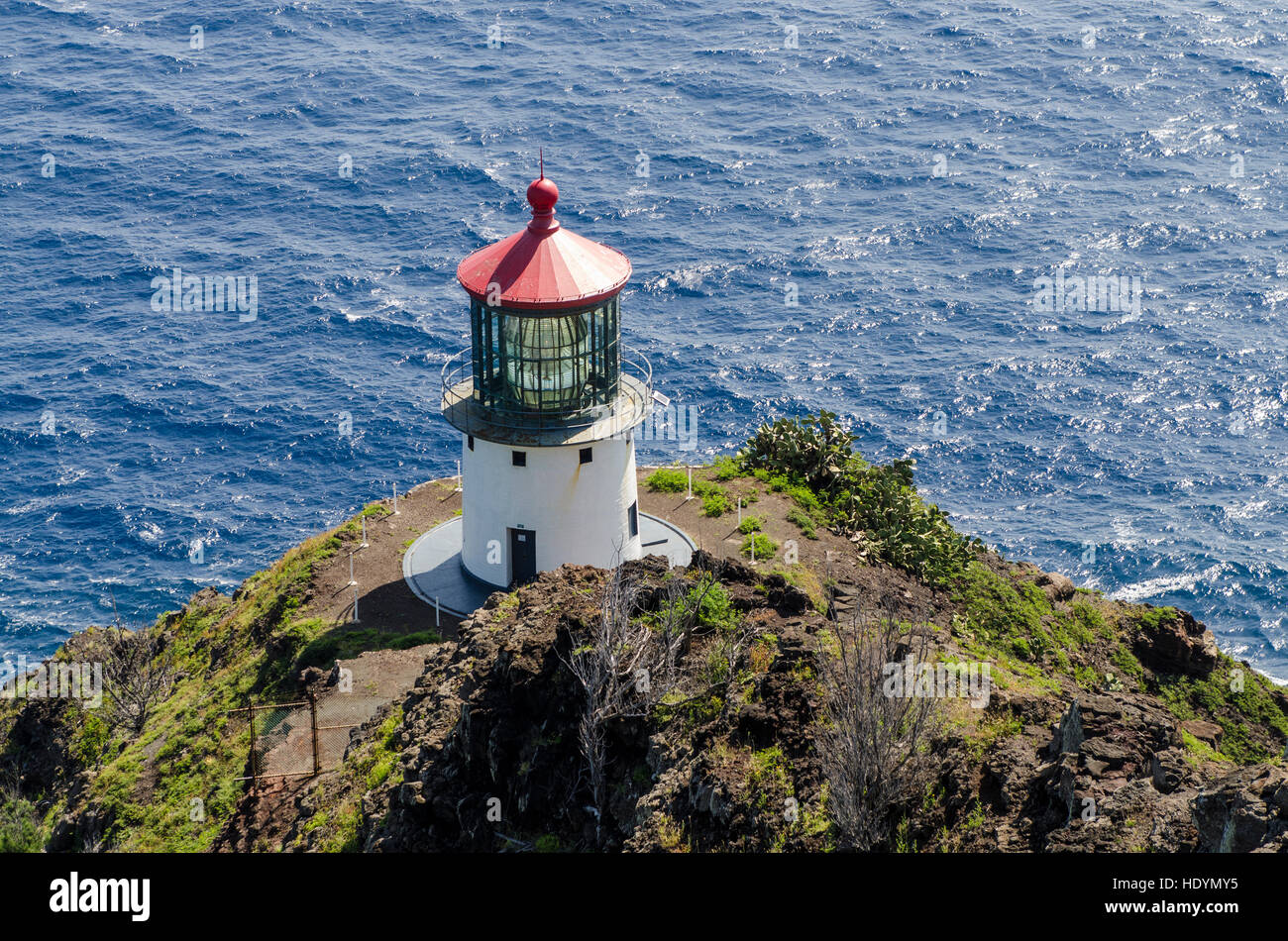 Makapu'u Point Lighthouse, Oahu, Hawaii Stock Photo Alamy