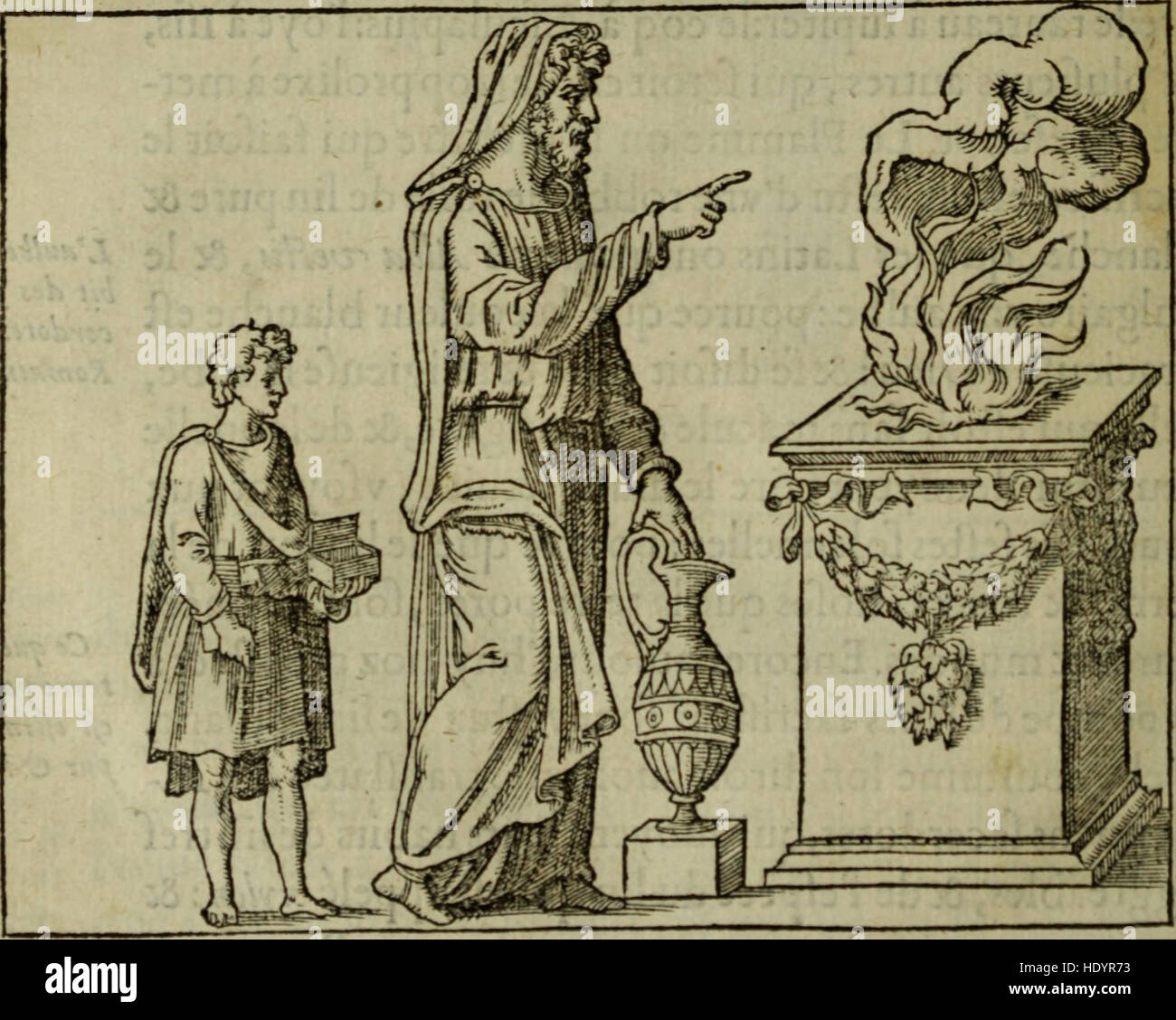 This 1581 work discusses the religion of ancient Romans, their military ...