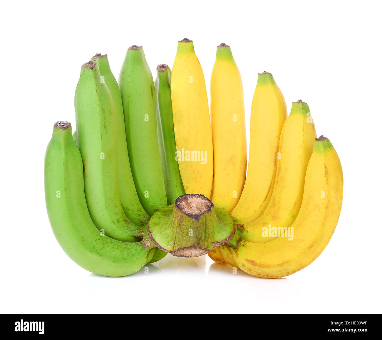 Ripe Banana Isolated on White Stock Photo Alamy
