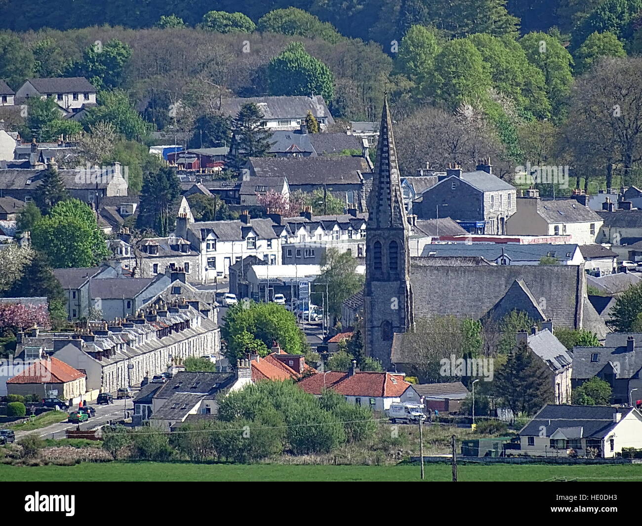 Craignair Street Dalbeattie Stock Photo Alamy