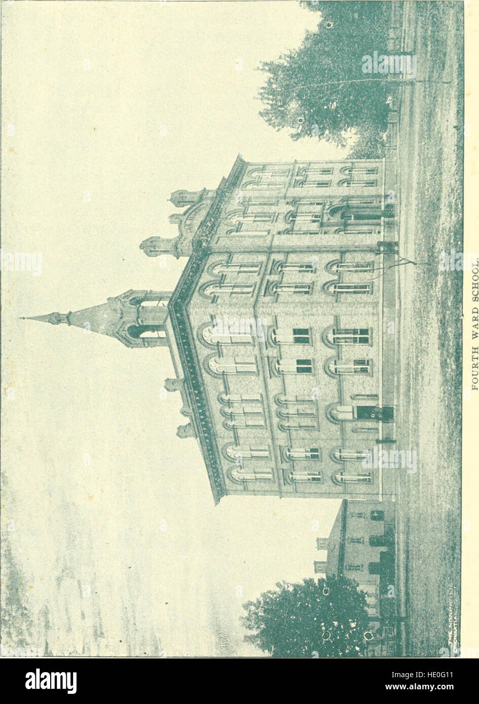 The centennial anniversary of the city of Hamilton, Ohio (1892 Stock