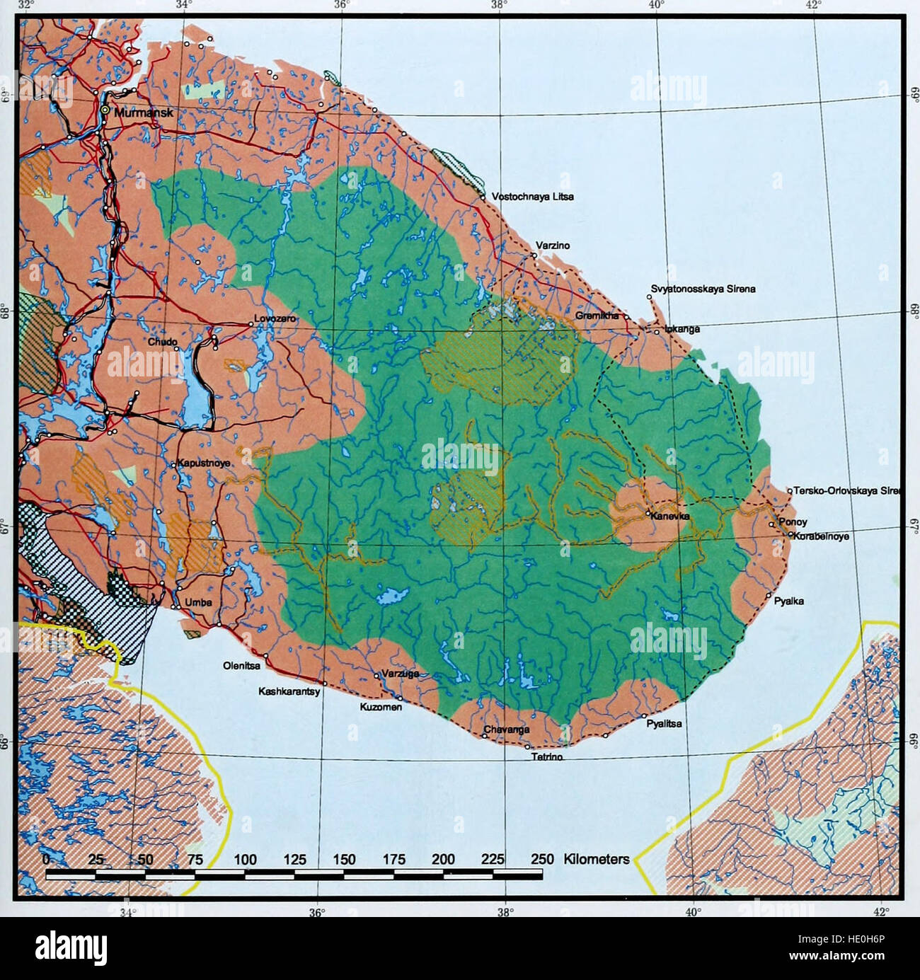 This 2001 study identifies the 25 largest un-fragmented wilderness ...