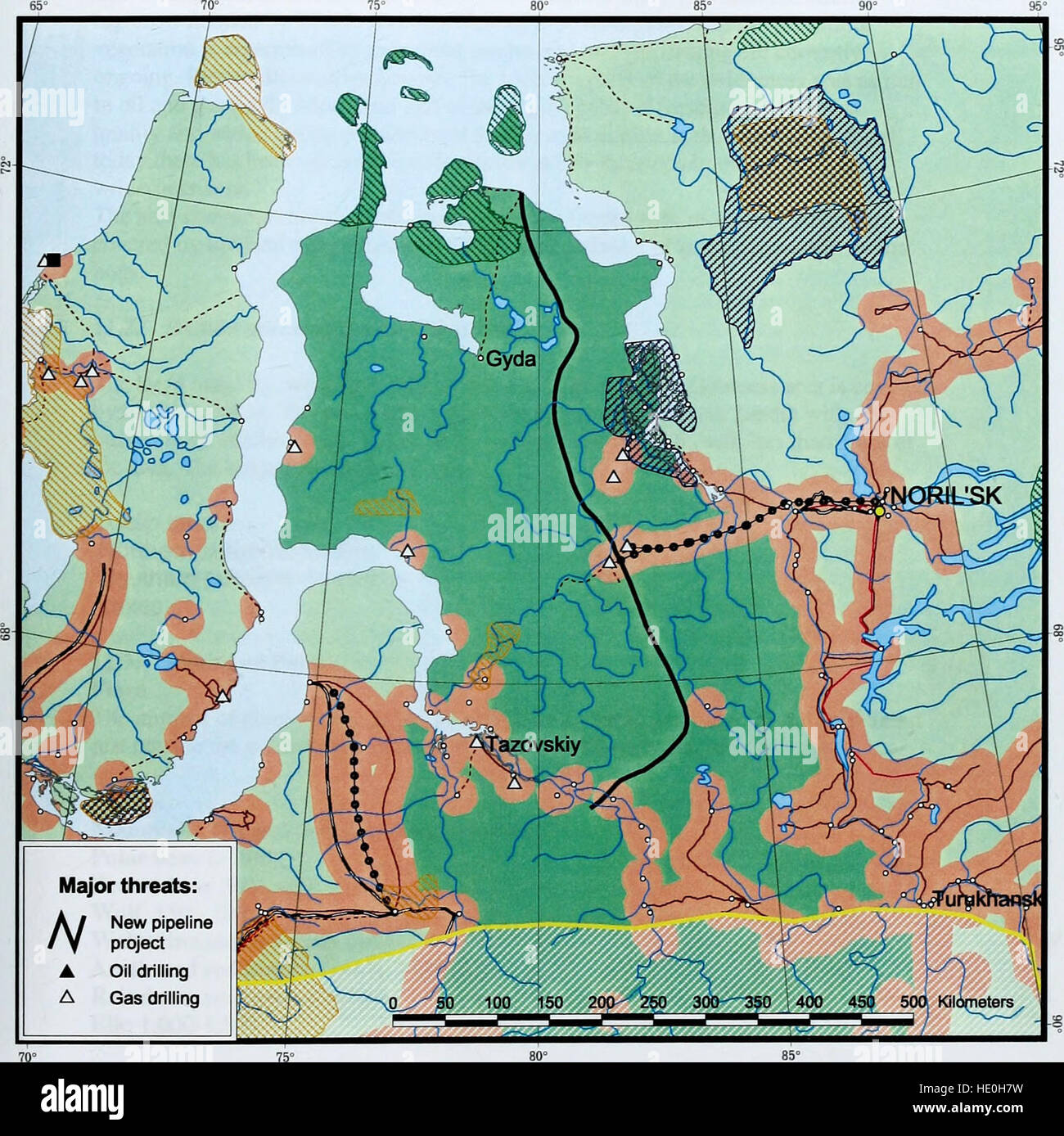 This 2001 study highlights the 25 largest un-fragmented wilderness ...