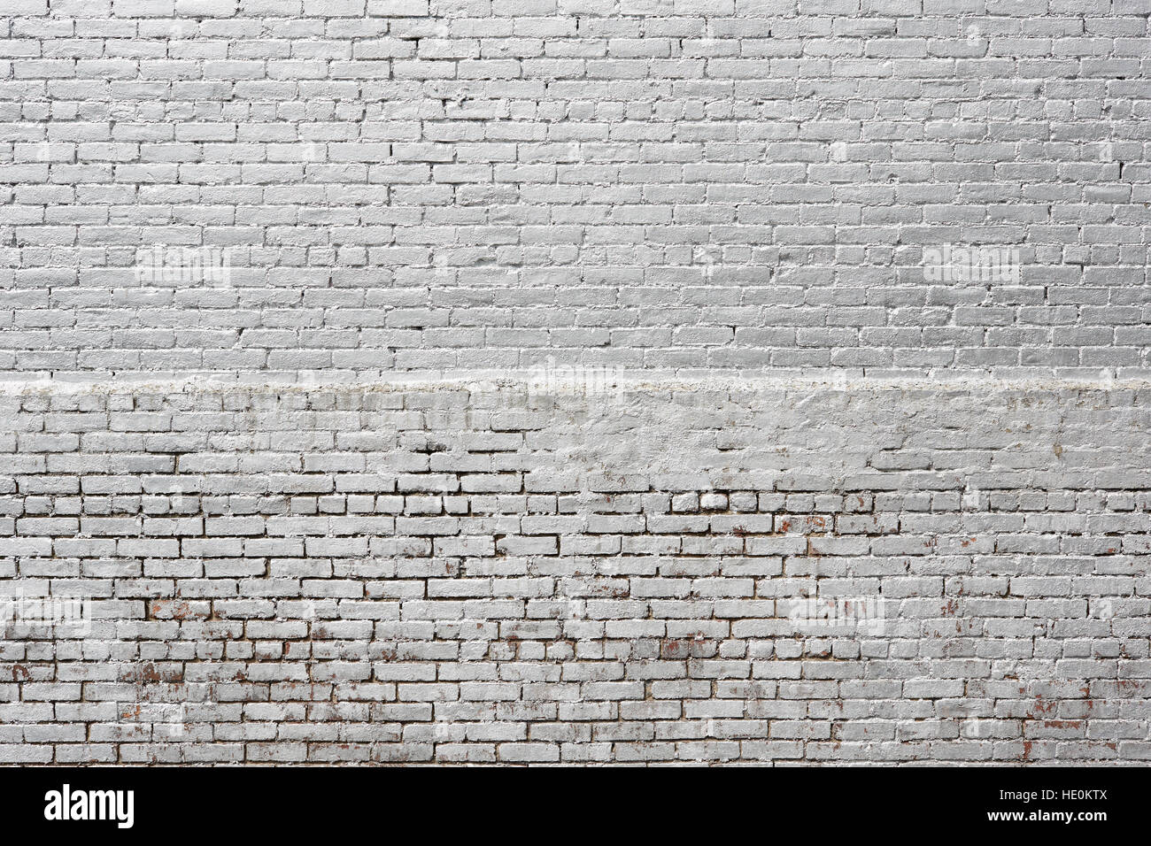 White silver brick wall texture background Stock Photo