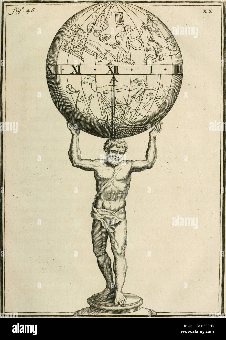 A 1751 work documenting a collection of rare mathematical and ...