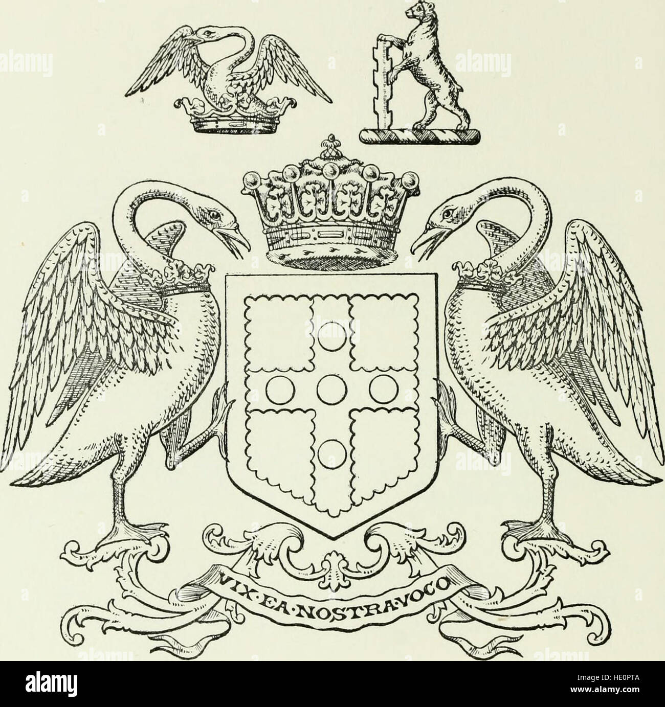 *Visitation of England and Wales* (1893) documents the genealogies of ...