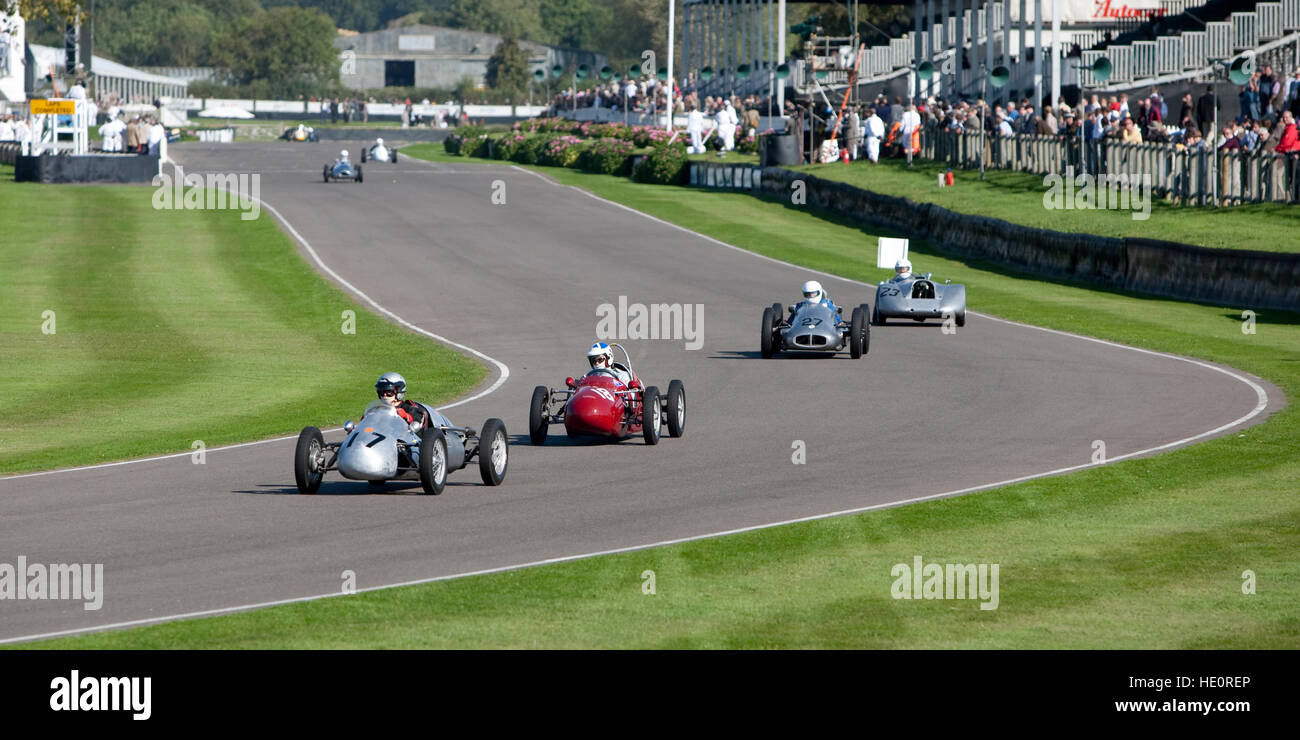 Goodwood Revival, Vintage Motoring Event Stock Photo