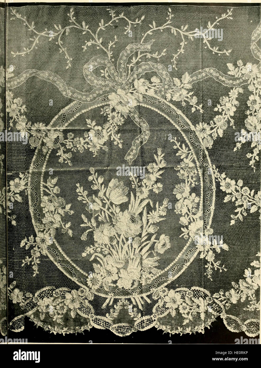 History of lace (1902 Stock Photo Alamy