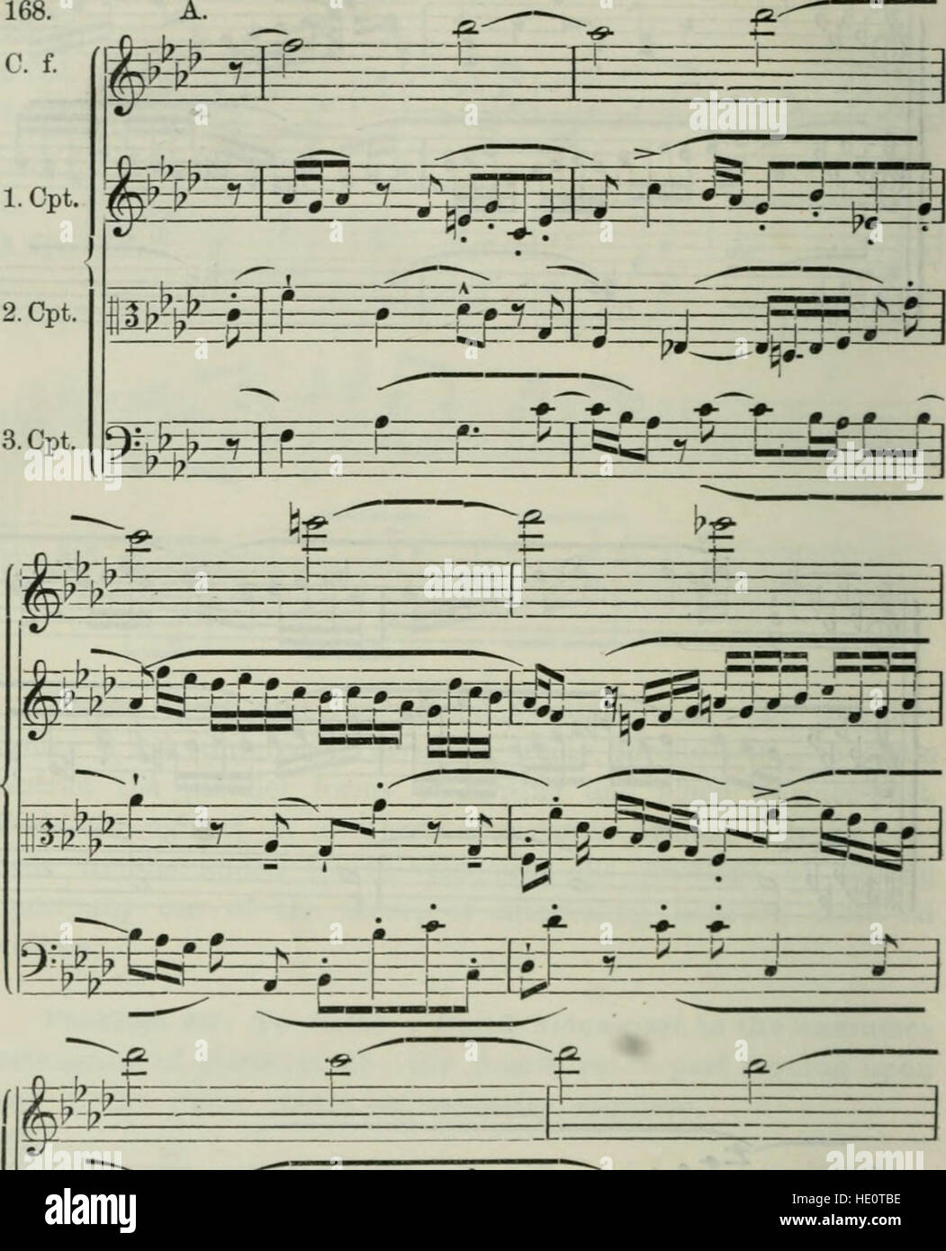Counterpoint Canon Example Musical pedagogy hi-res stock photography and images - Alamy