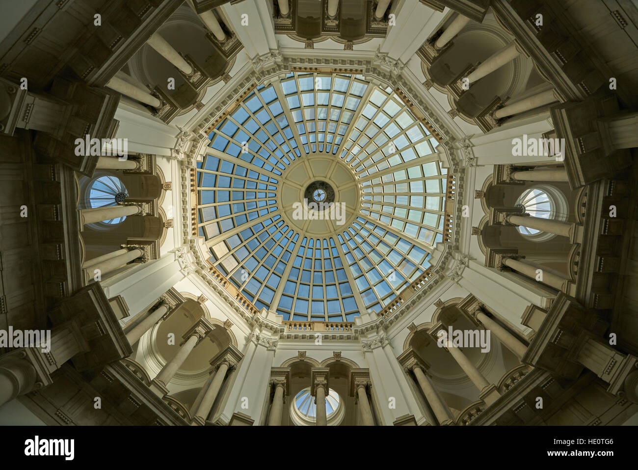 interior dome tate britain Stock Photo
