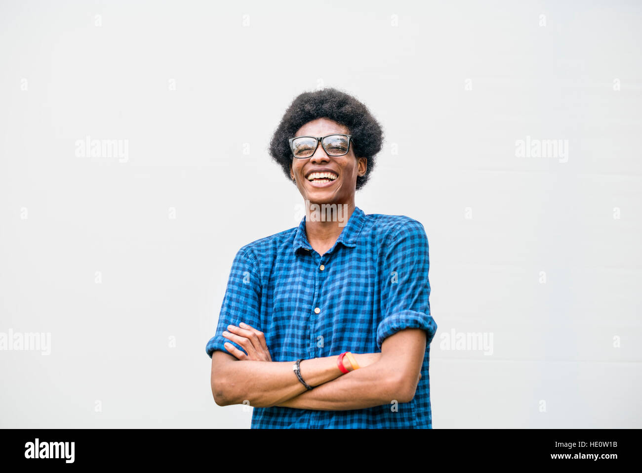 African Descent Teen Boy Smiling Portrait Concept Stock Photo - Alamy