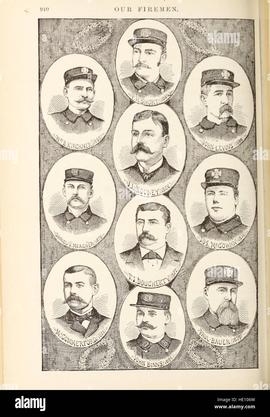 Our firemen. A history of the New York fire departments, volunteer and