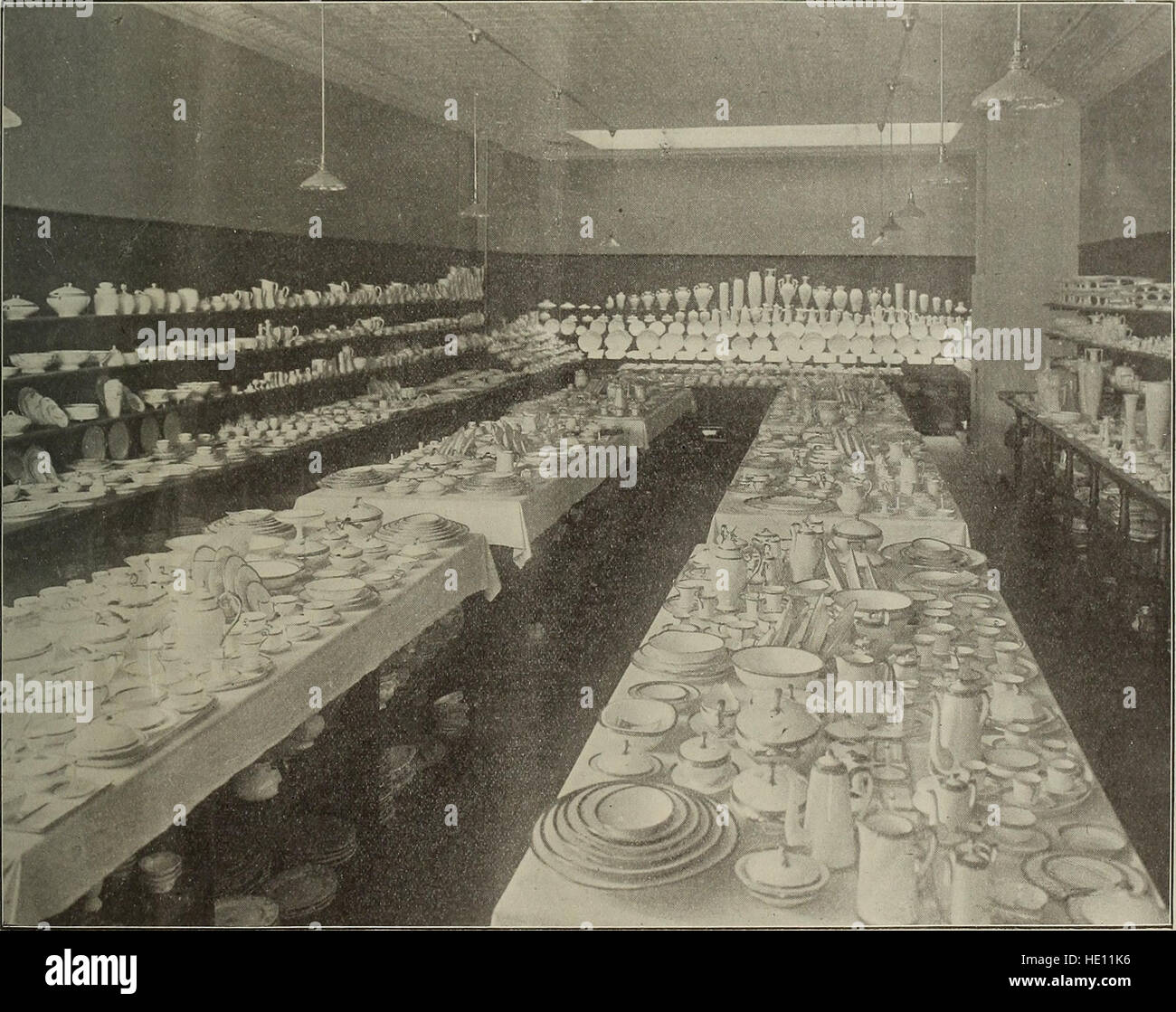 Crockery and glass journal (1875 Stock Photo Alamy