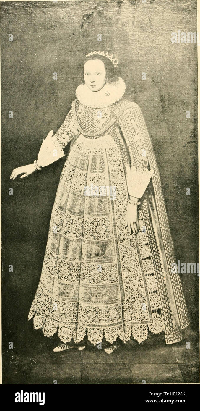 History of lace (1902 Stock Photo Alamy