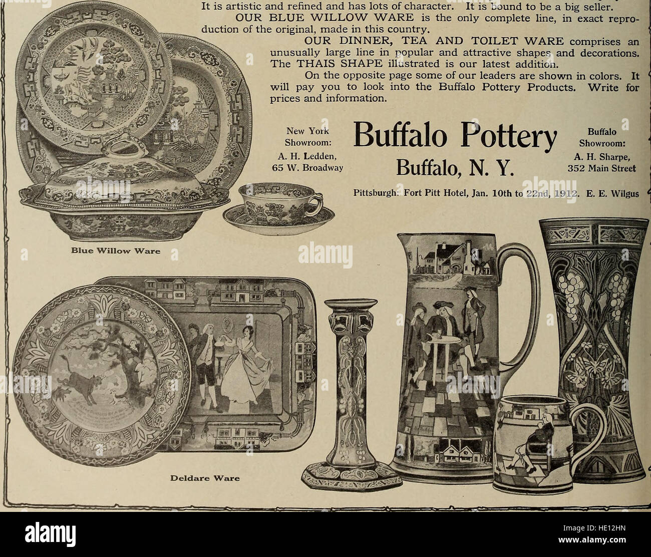 Crockery and glass journal (1875 Stock Photo Alamy